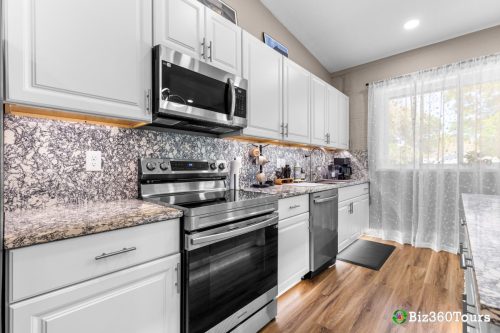 A photo of the Frank House, a 3D printed home in Melbourne, Florida